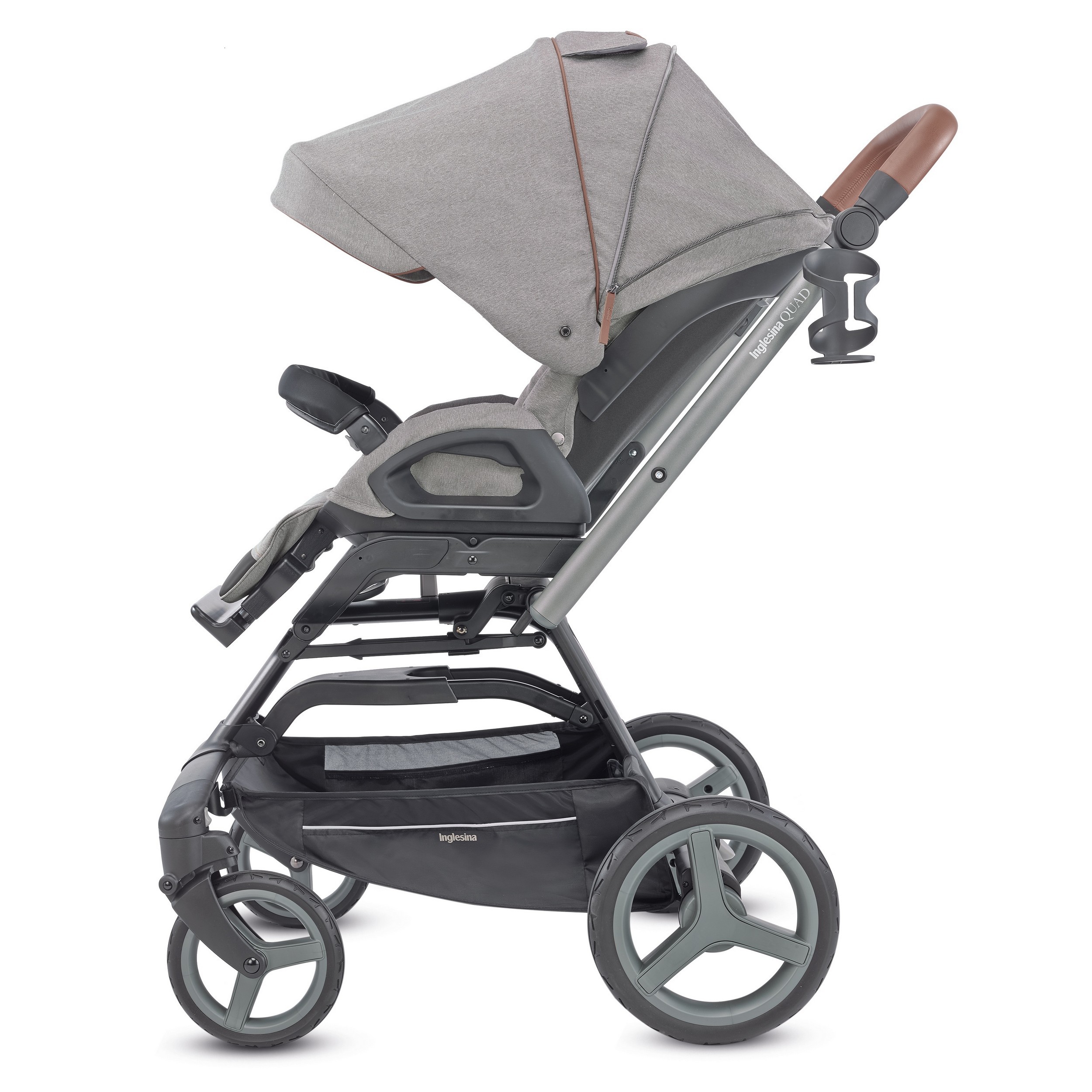 Коляска 2в1 Inglesina Quad System Duo Derby Grey KA60K0DBG2 - фото 5