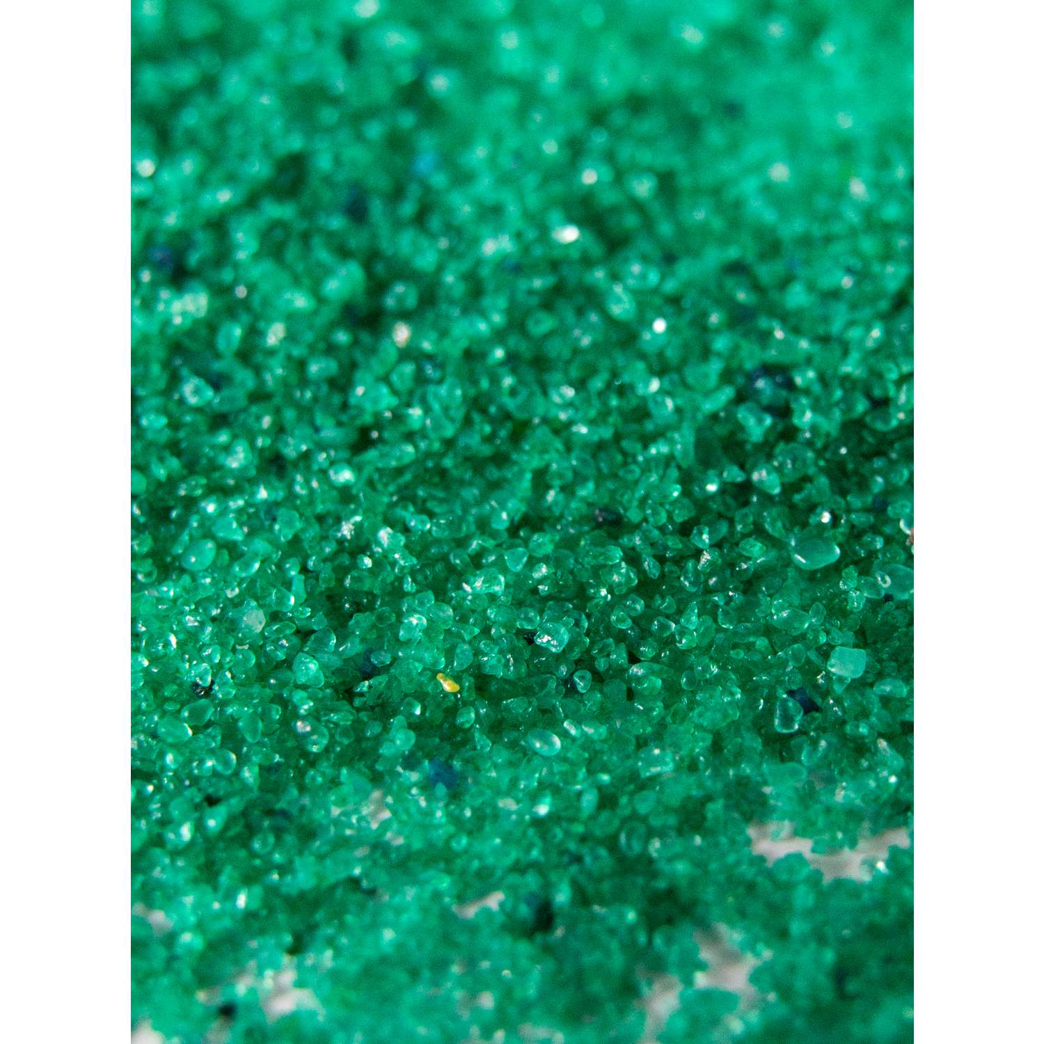 Песок для творчества кварцевый Color Si Зеленый 500 гр - фото 5