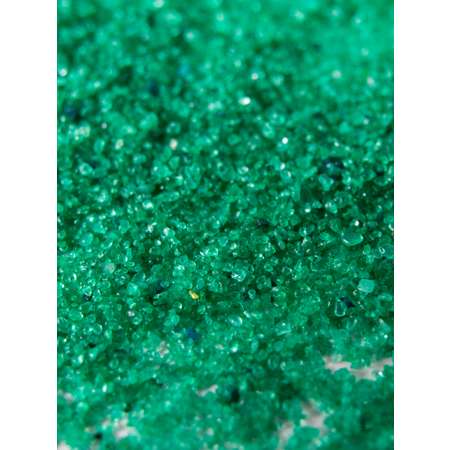 Песок для творчества кварцевый Color Si Зеленый 500 гр