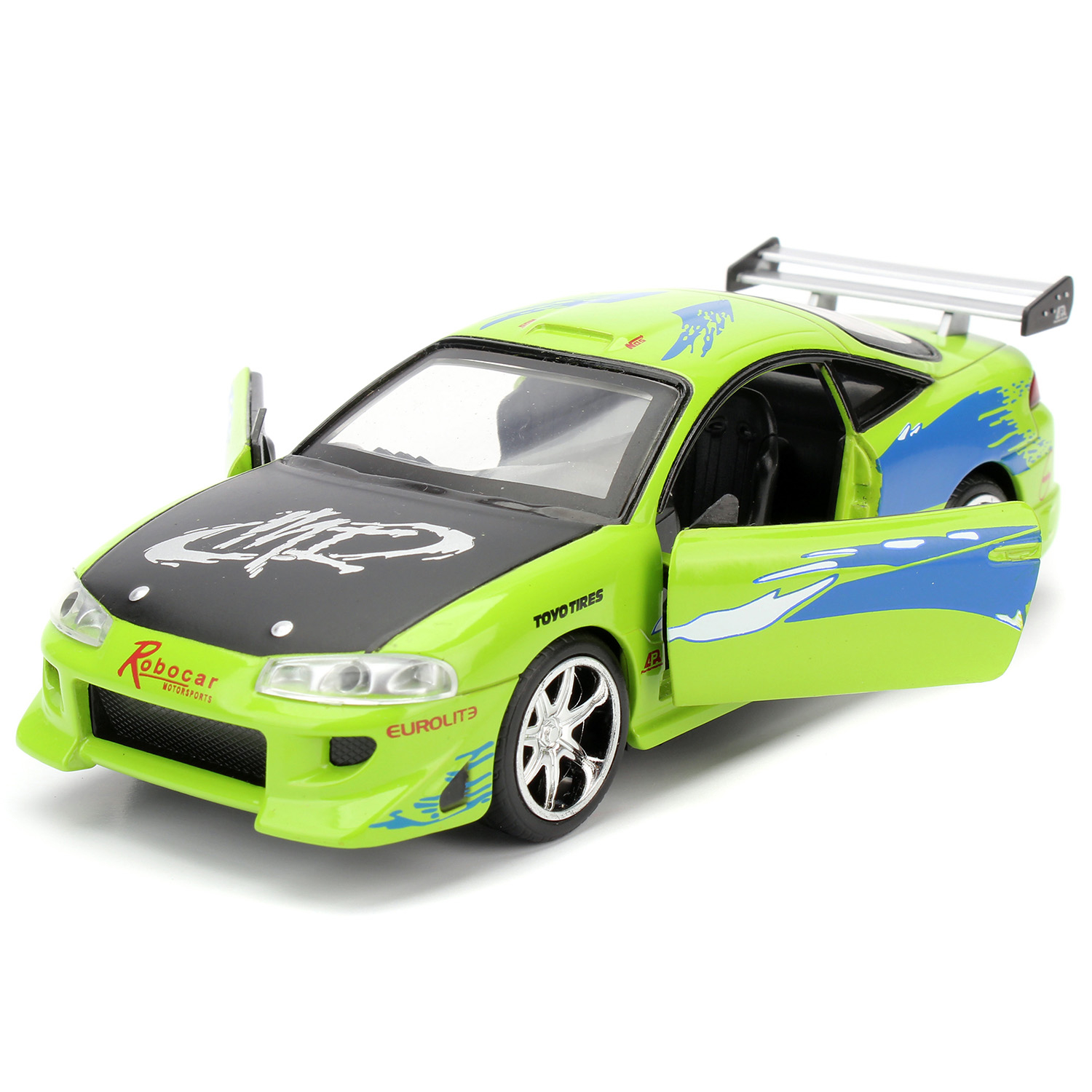 Автомобиль Jada Mitsubishi Eclipse 1:32 ТоуR181 - фото 3