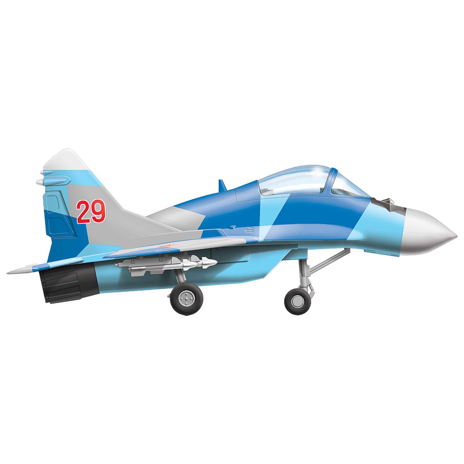 Модель сборная Звезда Российский самолёт истребитель 5210 - фото 4