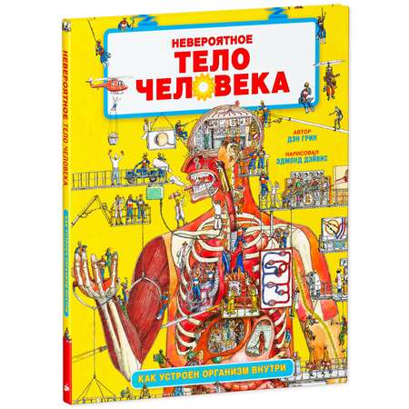 Книга Clever Издательство Невероятное тело человека. Как устроен организм внутри. Энциклопедия