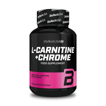 L-Карнитин BiotechUSA L-Carnitine+Chrome 60 капсул