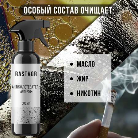 Антизапотеватель Anti-fog+, 500 мл, RAS0020