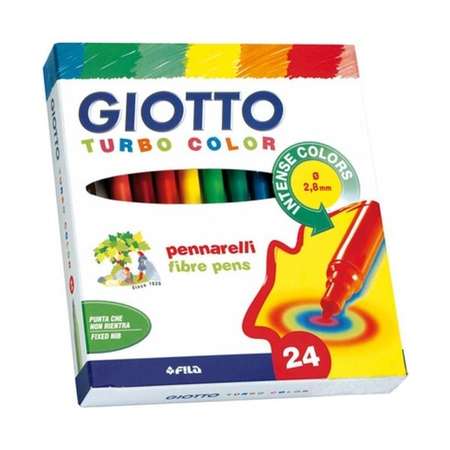 Набор фломастеров GIOTTO TurboColor 24цвета 71500