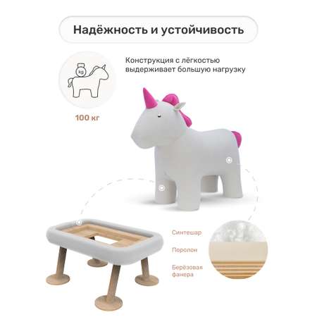 Пуф Leset Unicorn ткань Omega 30 / Enigma 24