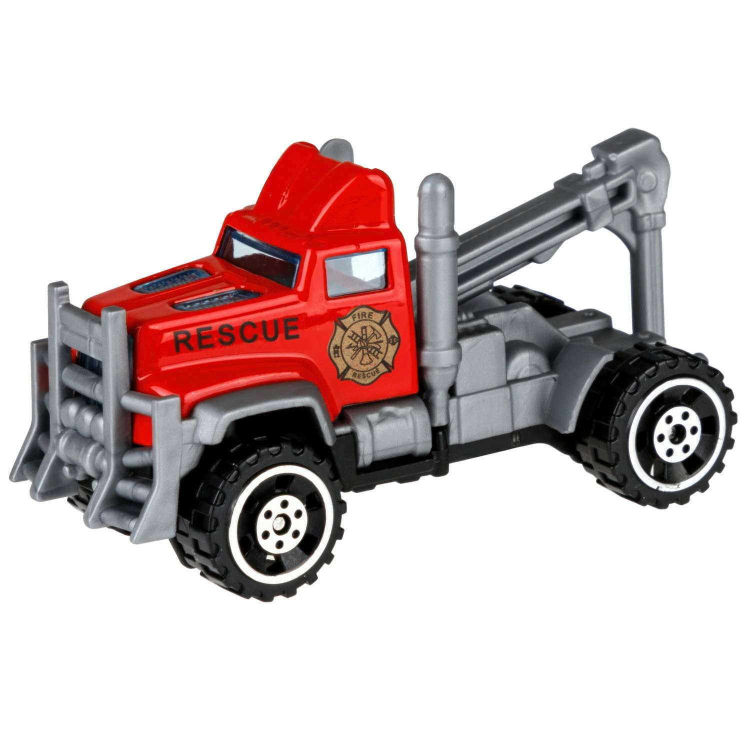 Игровой набор 1TOY Транспаркинг парковка с ящиком Пожарная команда Т24228 - фото 9