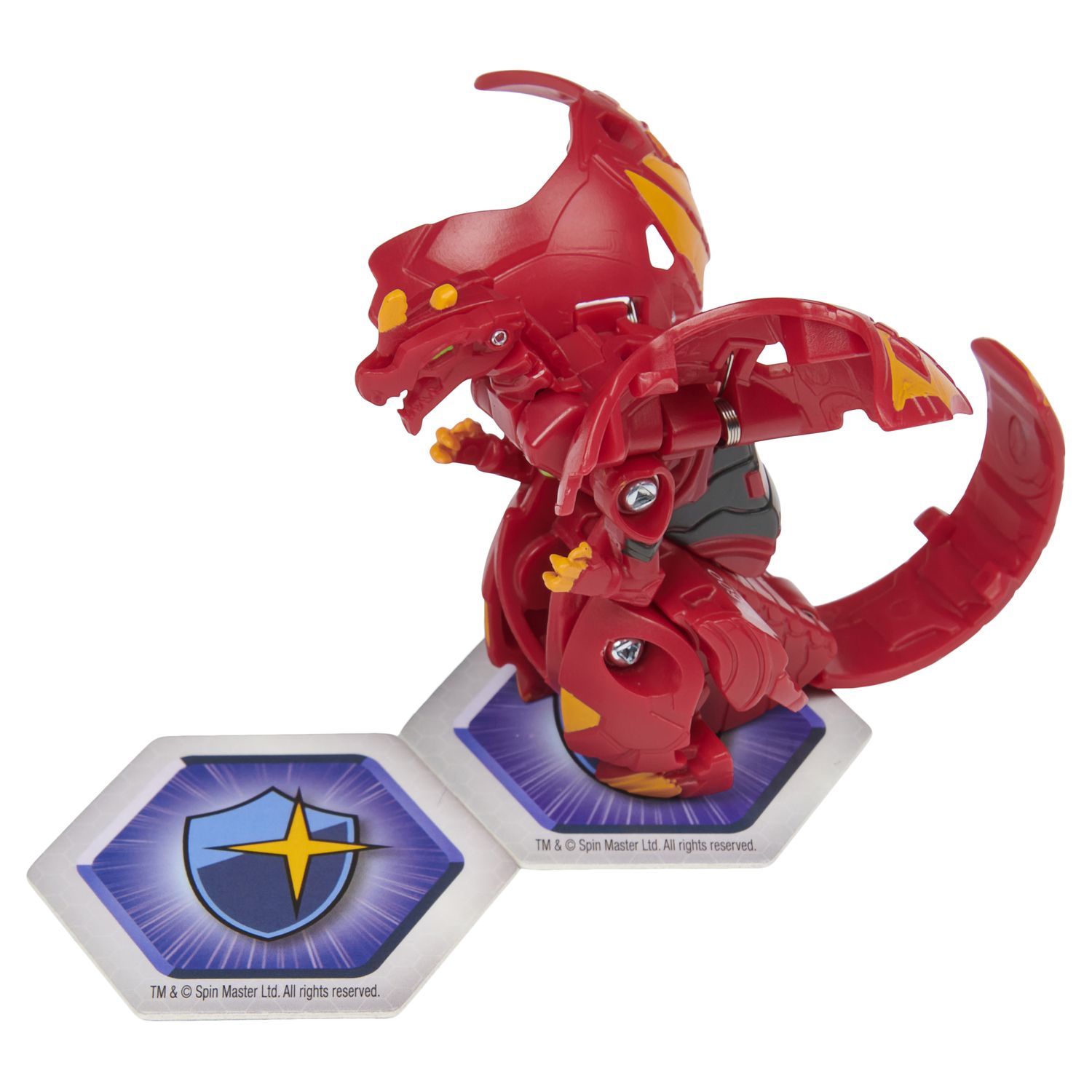 Фигурка-трансформер Bakugan S3 Dragonoid Red 6061459/20129959 - фото 4