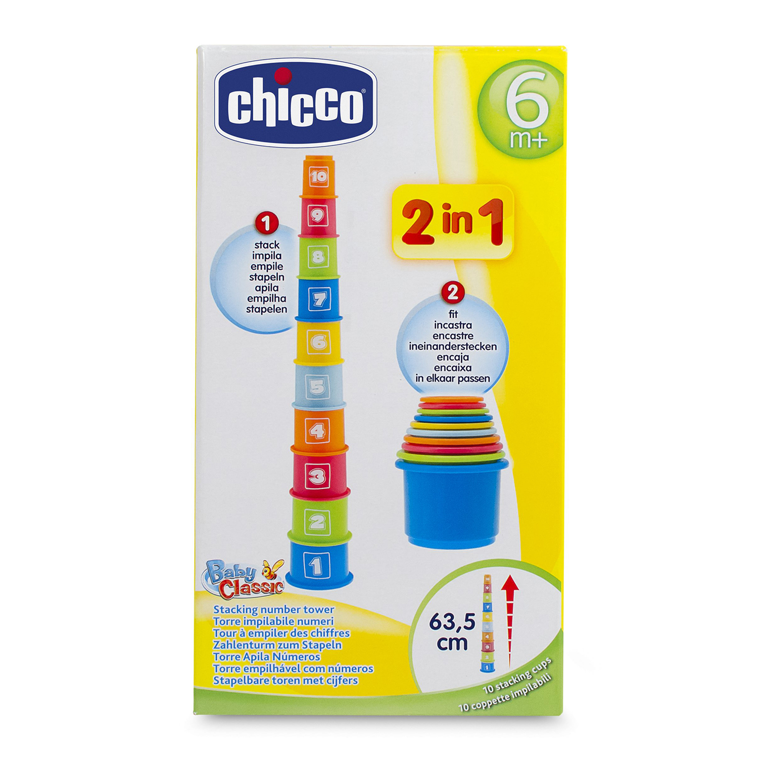 Игрушка развивающая Chicco Башня 00007511000000 - фото 3