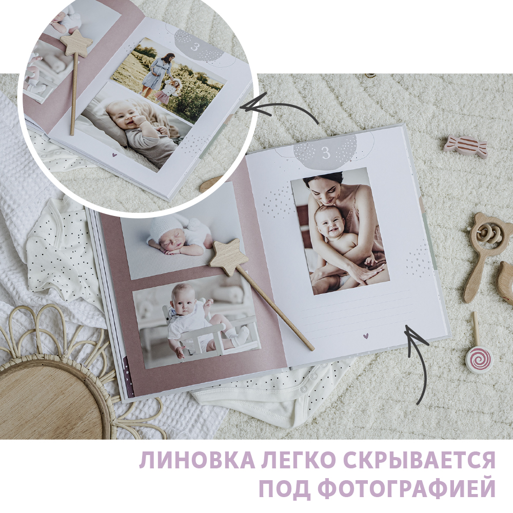 Фотоальбом-дневник Moms Recordbook История детства - фото 7