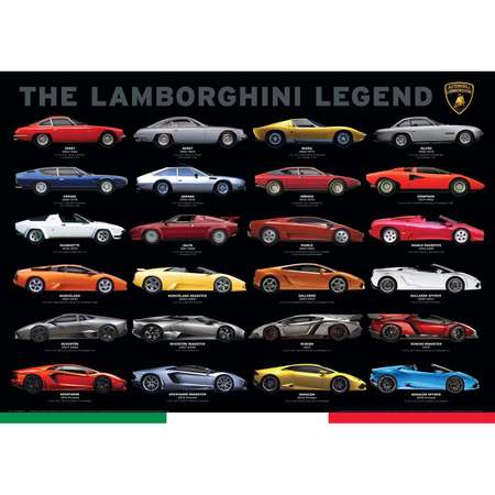 Пазлы Eurographics Легенда Lamborghini 1000 элементов 6000-0822