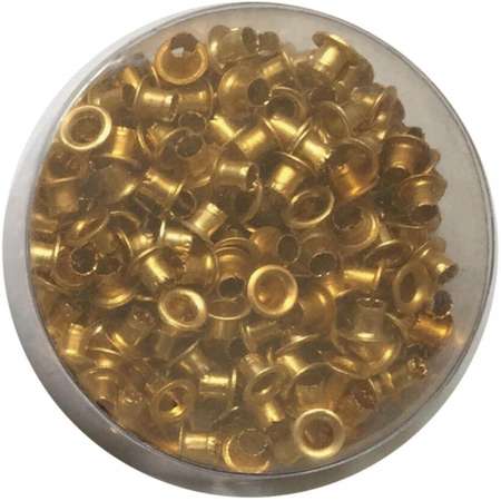 Дырокол Attache люверсы 250 штук в упаковке диаметр 48 золотистые 2 шт