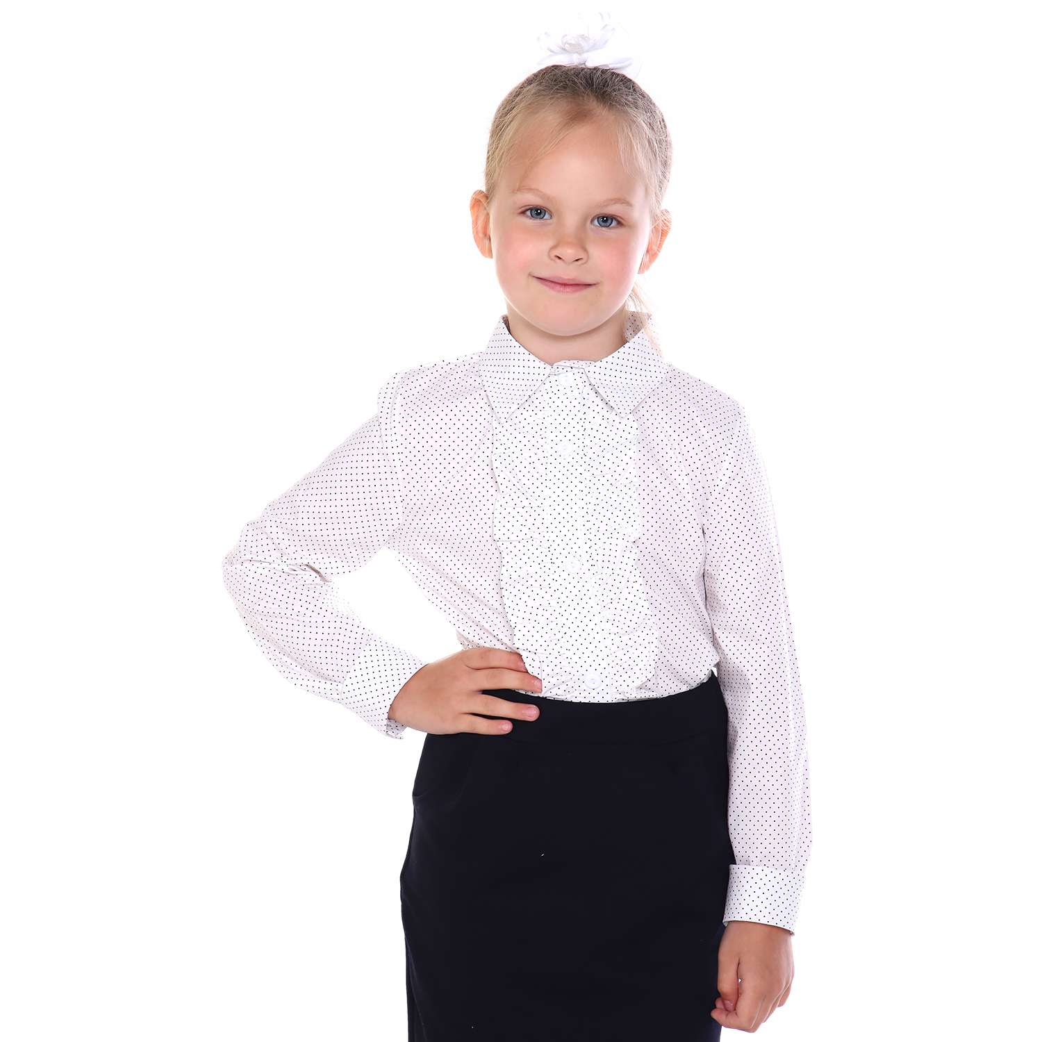 Блузка Детская Одежда BL-11000/молочный2 - фото 1