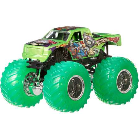 Машина Hot Wheels Monster Jam 1:64 Clear Cruschers Худые вести не лежат на месте FLX13