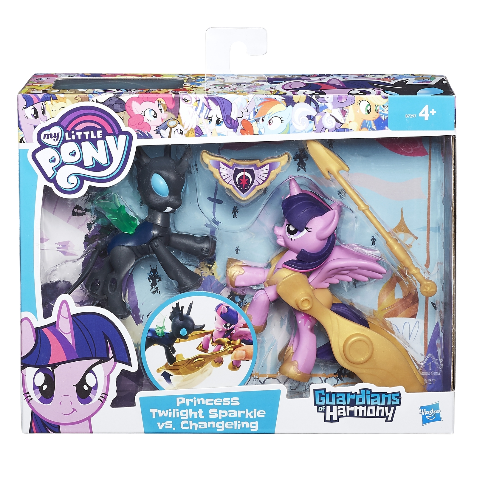 Набор My Little Pony Хранители гармонии Princess Twilight Sparkle vs Changeling B7297 - фото 3