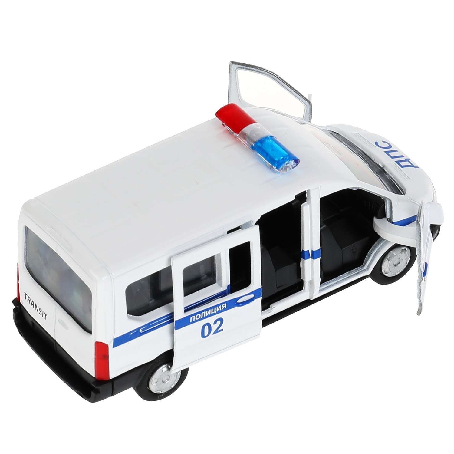 Машина Технопарк Ford Transit Полиция 278103 278103 - фото 3
