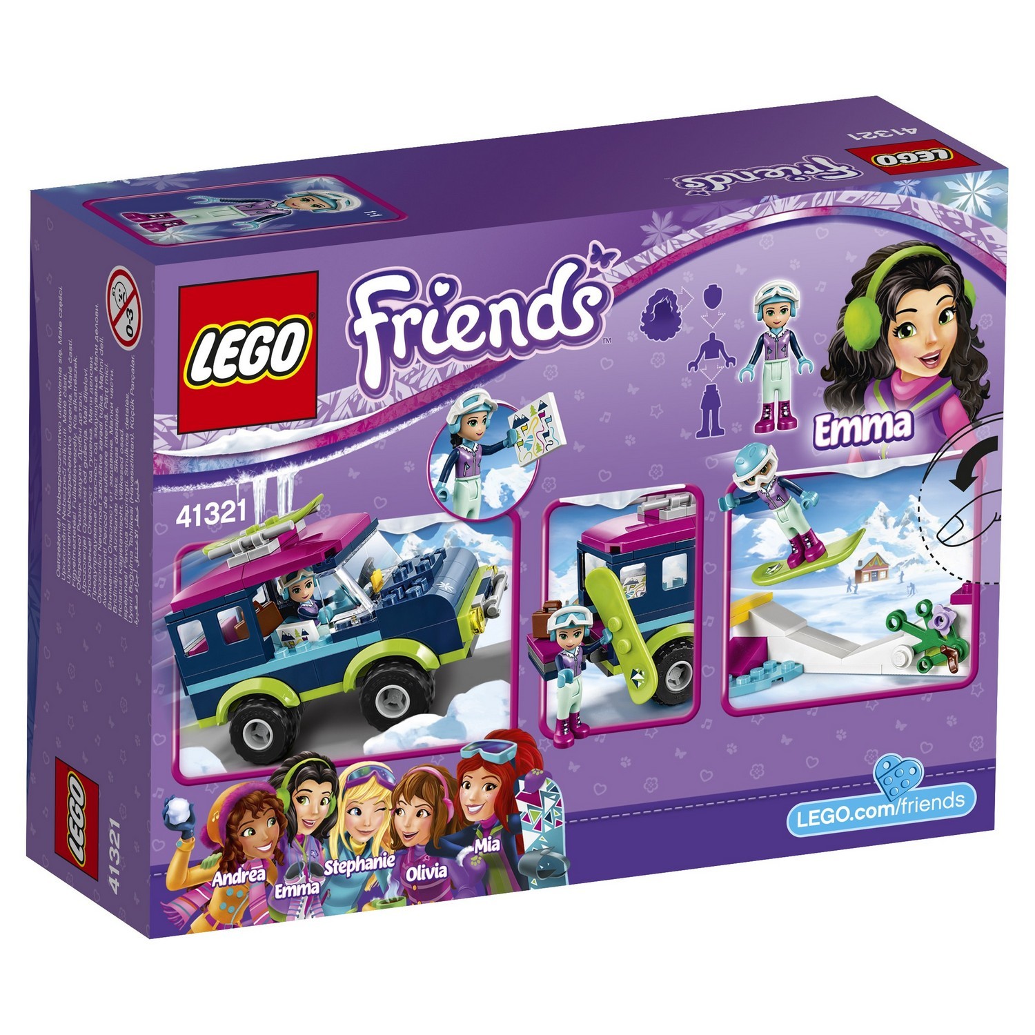 Lego friends jeep online