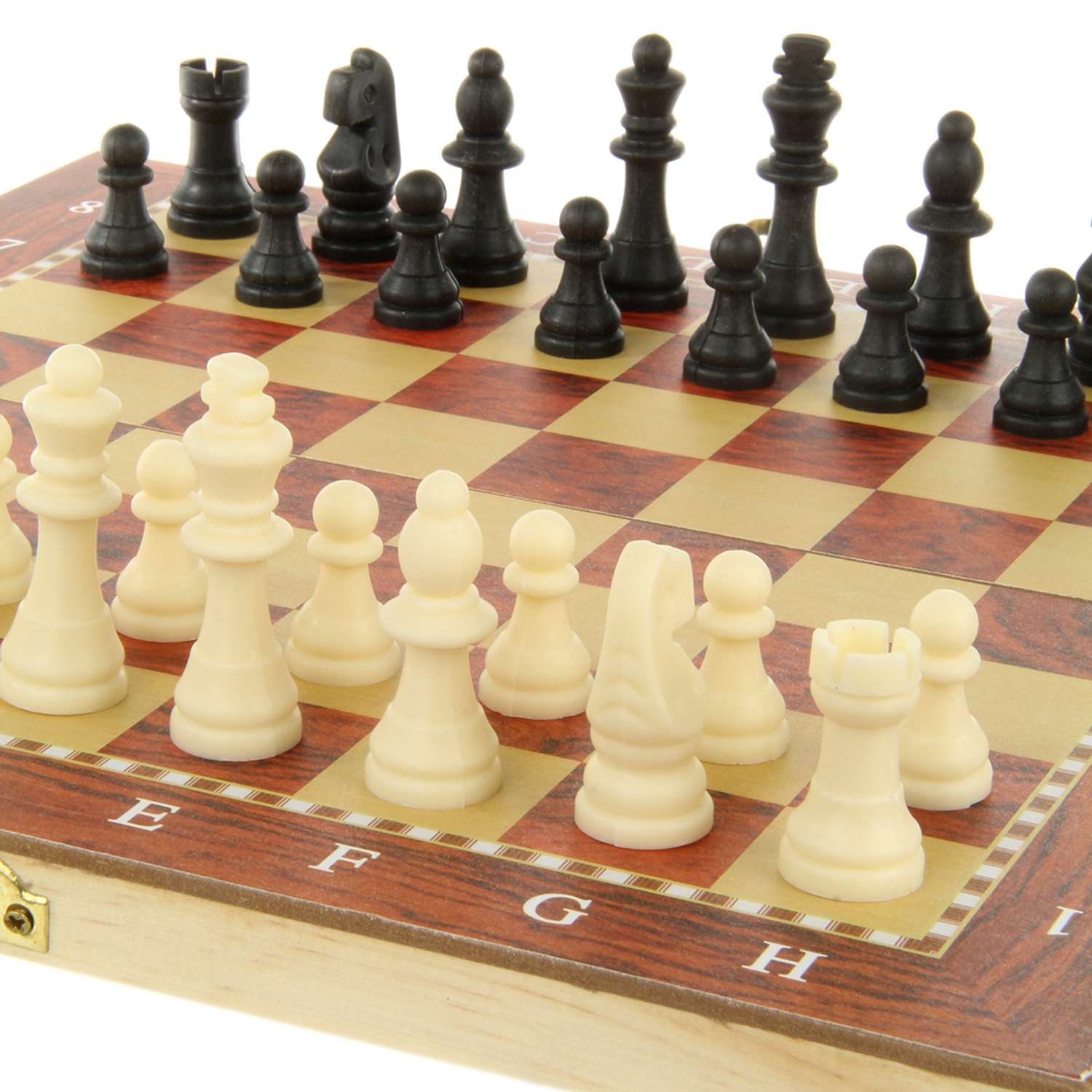 Настольная игра 3в1 Veld Co шашки шахматы нарды - фото 5