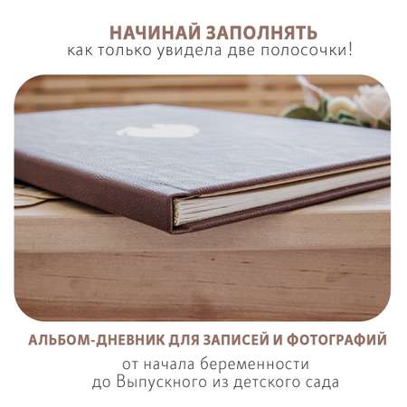 Фотоальбом-дневник Moms Recordbook Орех