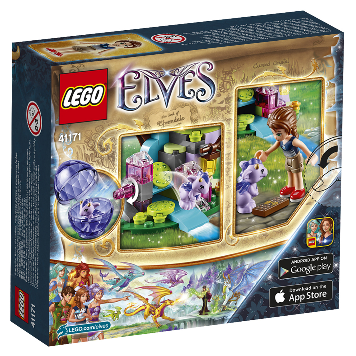 Конструктор LEGO Elves Эмили Джонс и дракончик ветра (41171) - фото 3