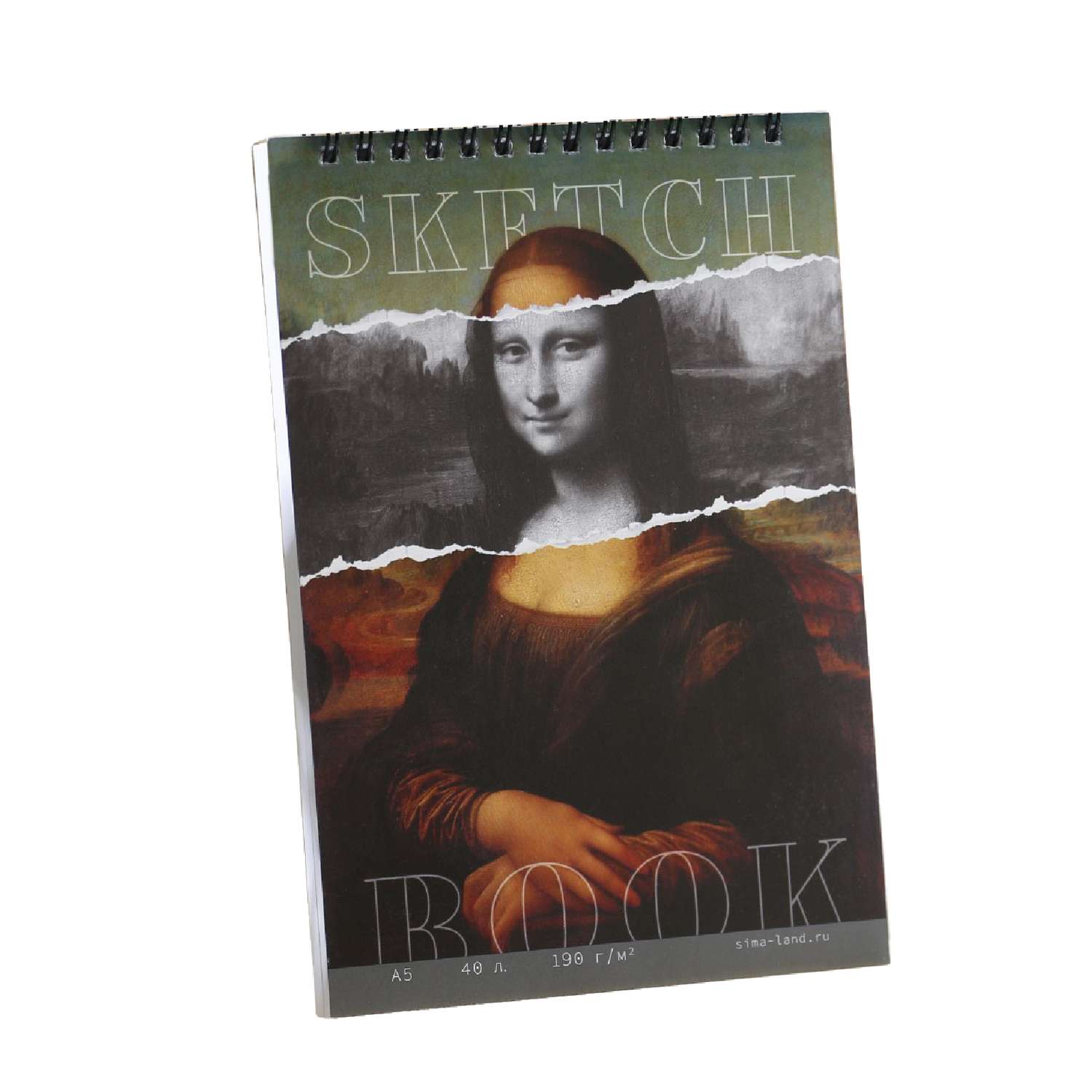 Скетчбук ARTLAVKA А5 40 листов 190 г/м2 «Мона Лиза» - фото 1