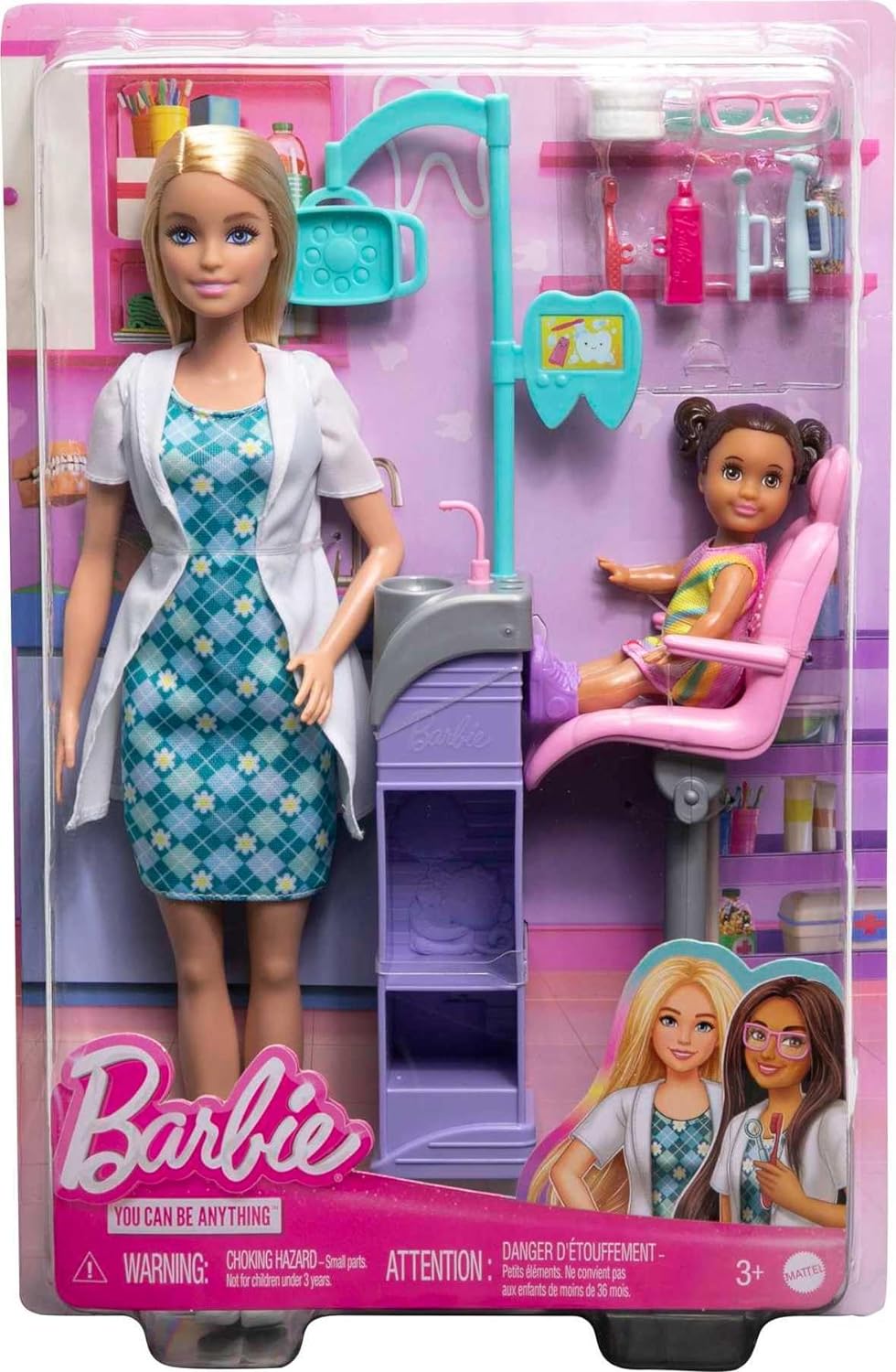 Кукла Barbie Кем Быть Дантист HKT69 HKT69 - фото 6