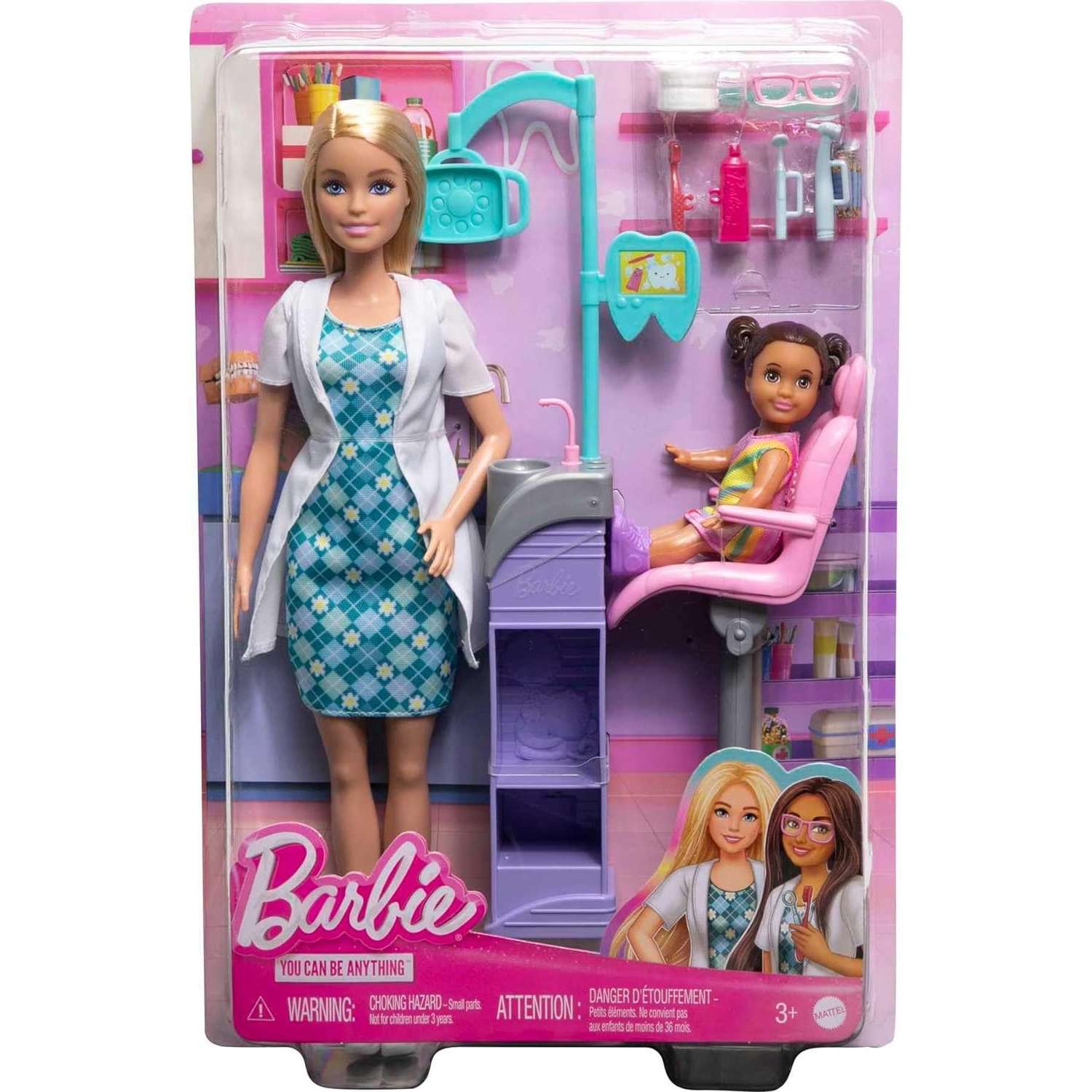 Кукла Barbie Кем Быть Дантист HKT69 HKT69 - фото 6