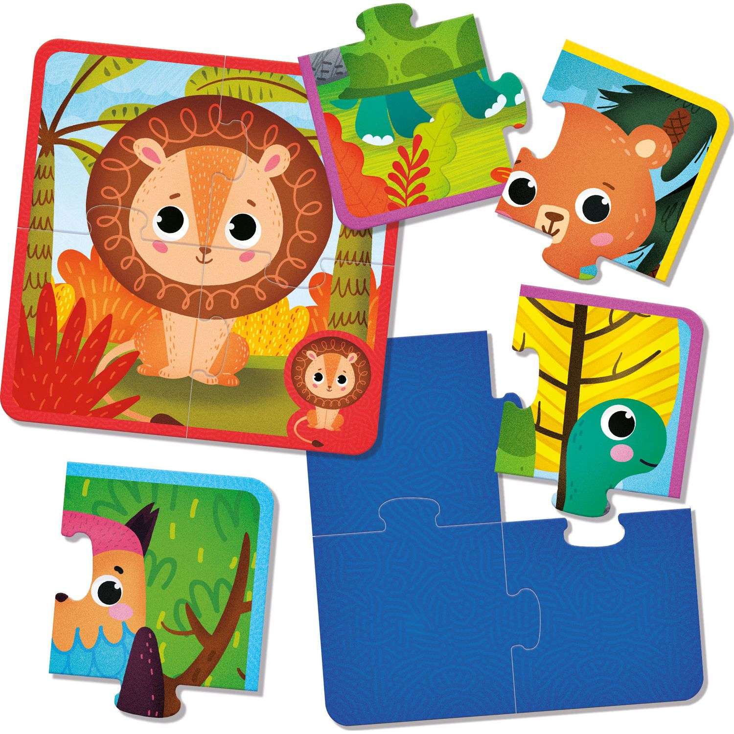 Игра развивающая Lisciani Montessori baby Touch puzzle R92680 - фото 7
