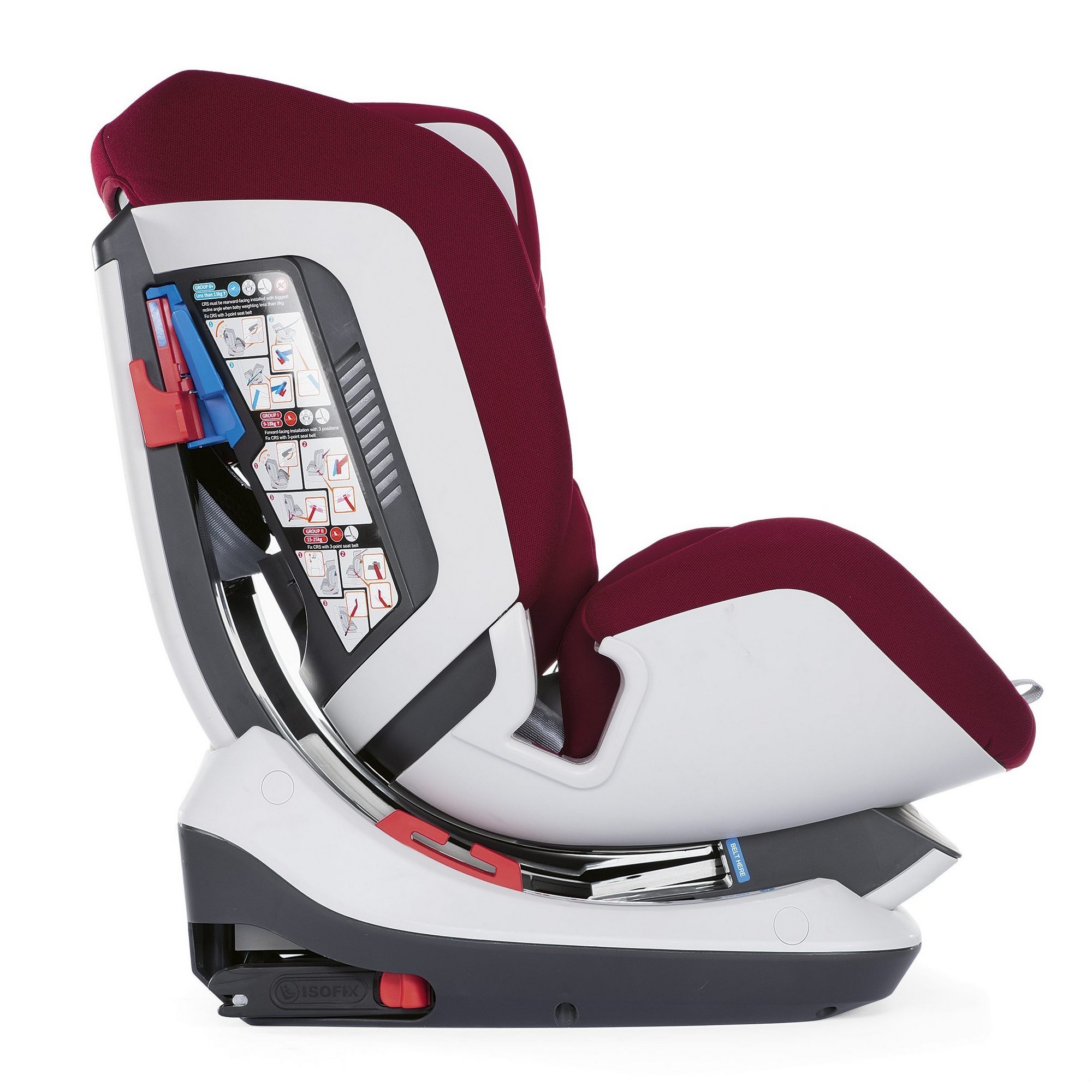 Автокресло Chicco Isofix 0+/1/2 (0-25 кг) - фото 5