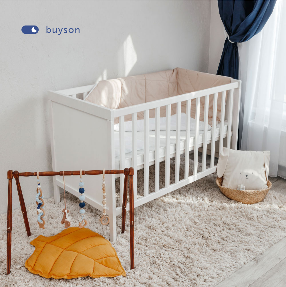 Матрас в кроватку buyson Mini от 0 до 3 лет 120х60 см - фото 9