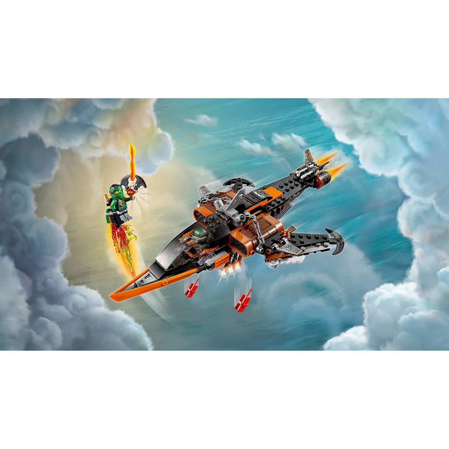 Конструктор LEGO Ninjago Небесная акула (70601) - фото 4