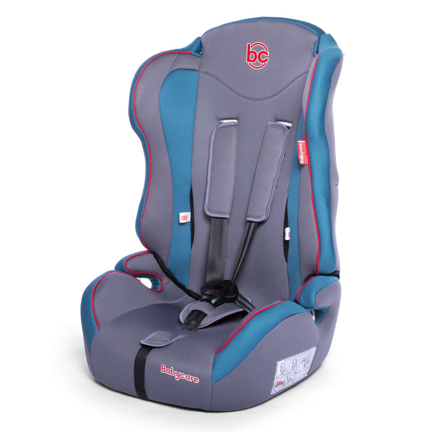 Автокресло BabyCare Upiter Plus голубой серый - фото 8