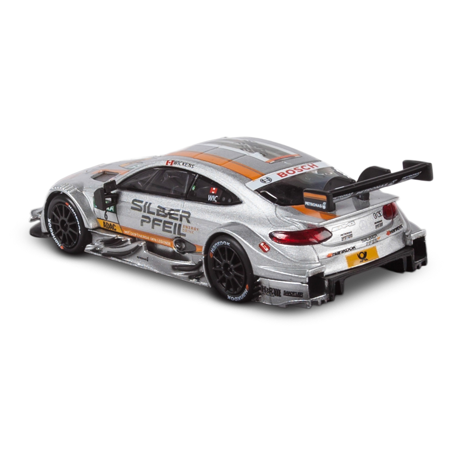 Автомобиль Mobicaro Mercedes AMG C63 DTM 1:43 белый 444999(C) - фото 4