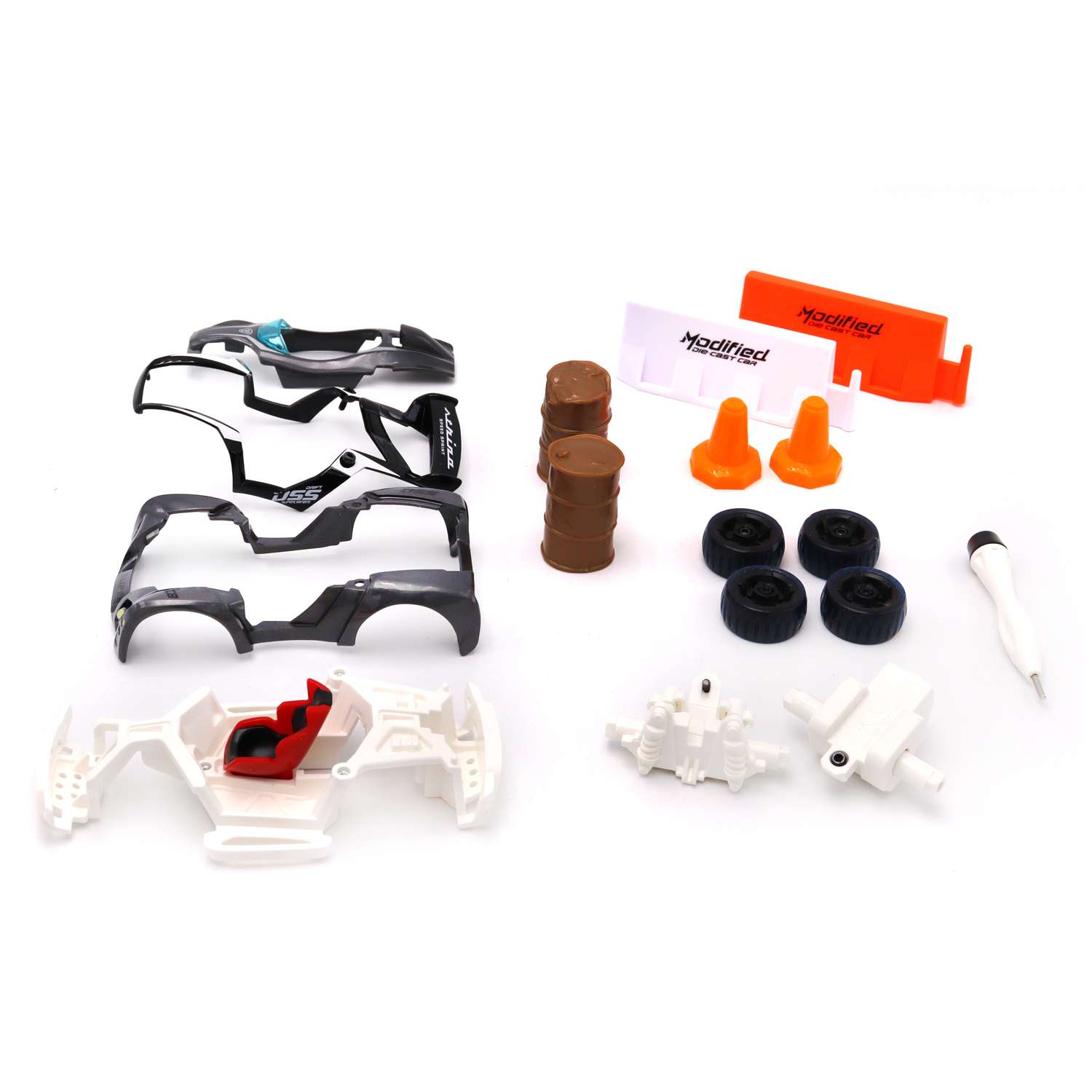 Набор игровой Funky Toys с металлической машинкой DIY и аксессуарами YS0281484 - фото 2