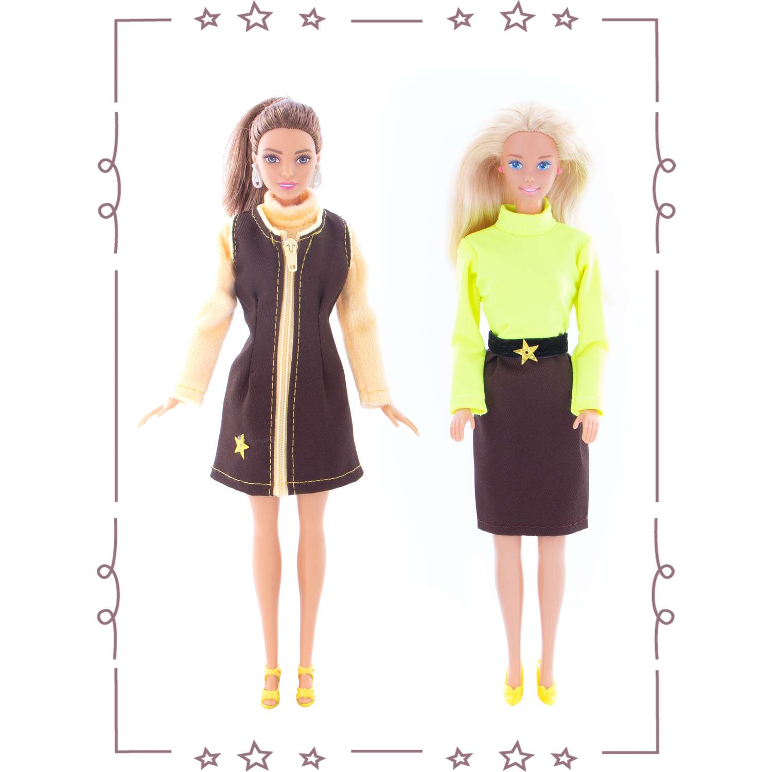 Набор одежды Модница для куклы 29 см 2017 коричневый 2017коричневый - фото 1