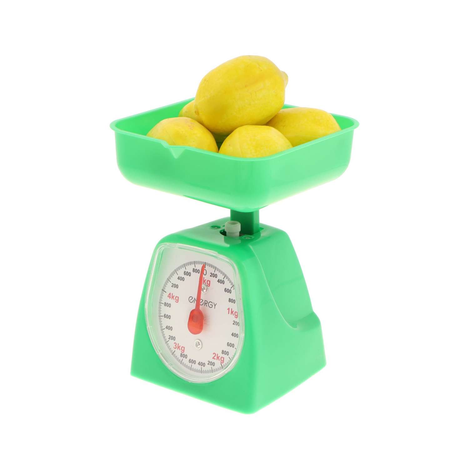 Весы кухонные Luazon Home механические до 5 кг зелёные - фото 5