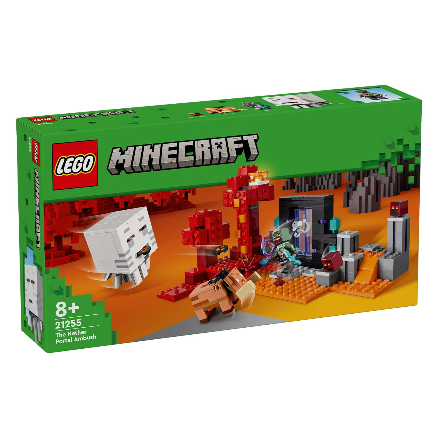 Конструктор детский LEGO Minecraft Засада у Нижнего портала 21255 - фото 12