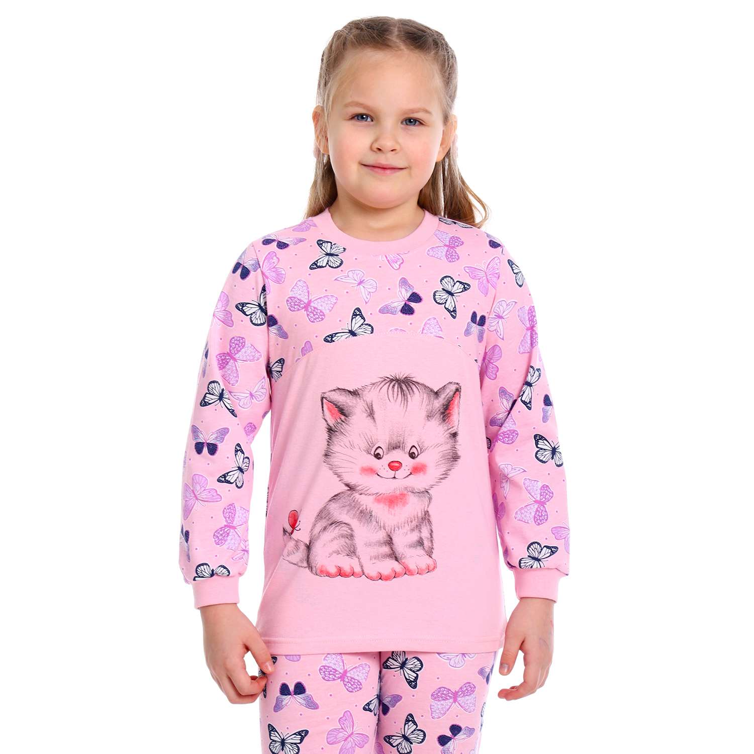 Пижама Детская Одежда 0025К/розовый3 - фото 2