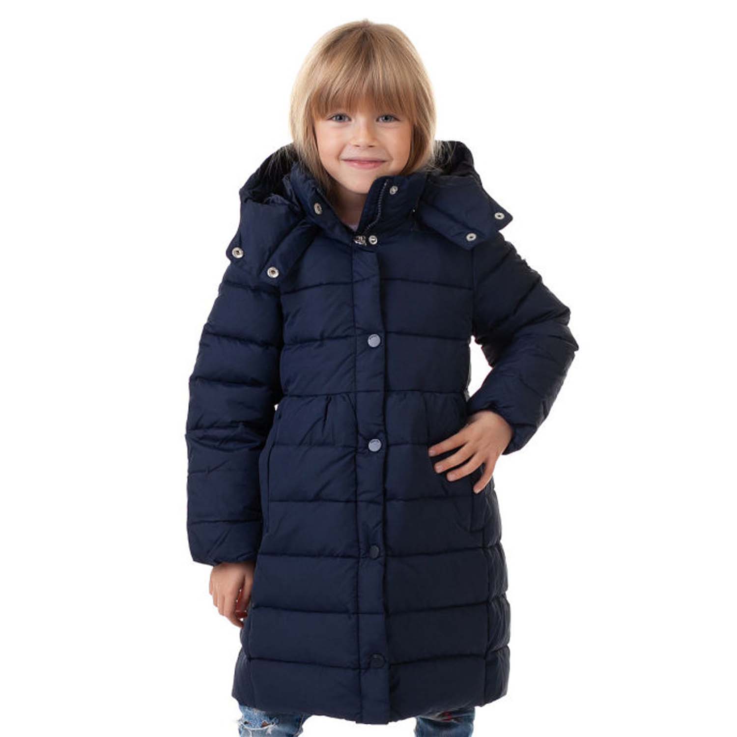 Пуховик Baon BK008509 / DARK NAVY - фото 4