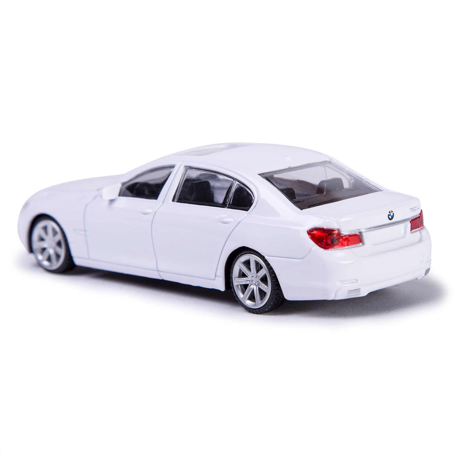 Автомобиль Rastar BMW 7 SERIES 1:43 без механизмов белый 37600 - фото 4