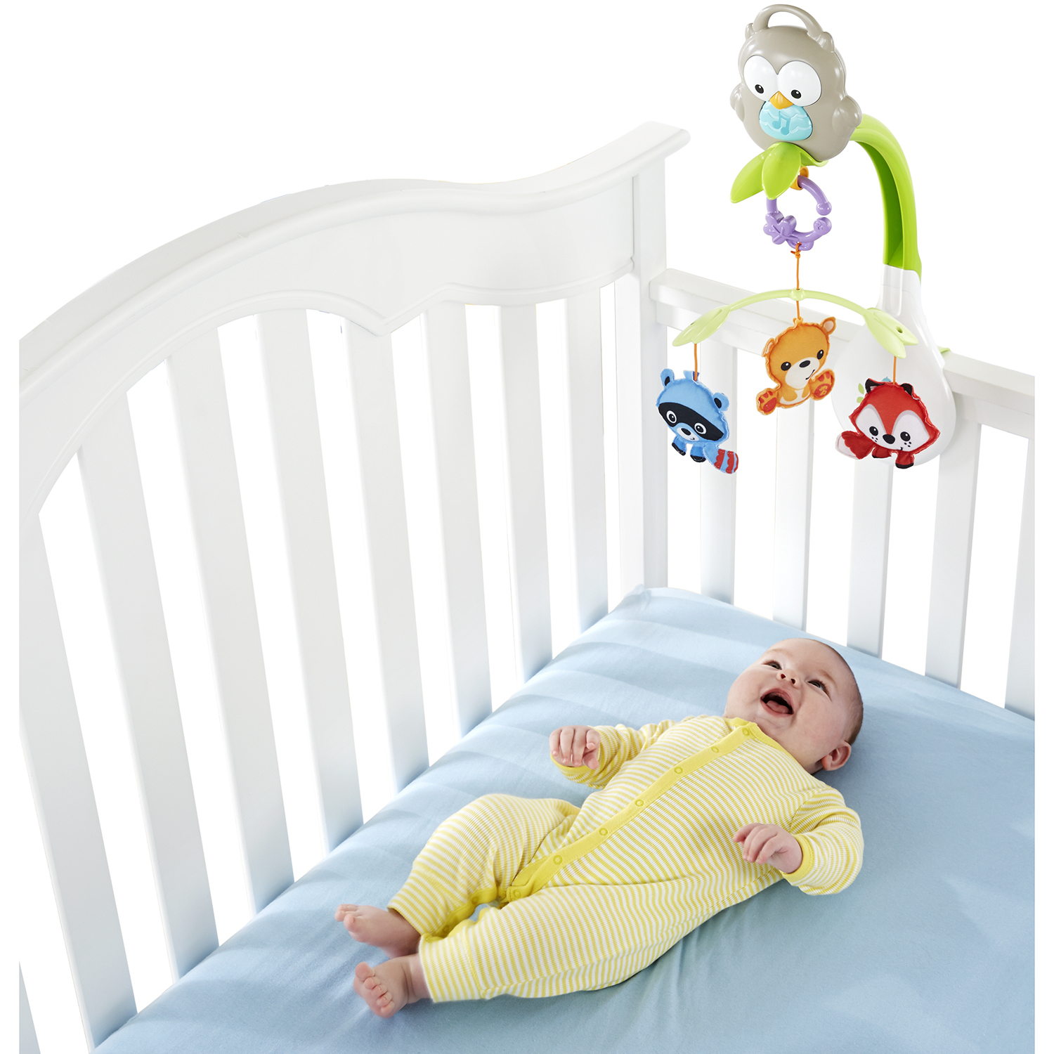 Мобиль Fisher Price Лесные друзья 3в1 музыкальный CDM84 - фото 12