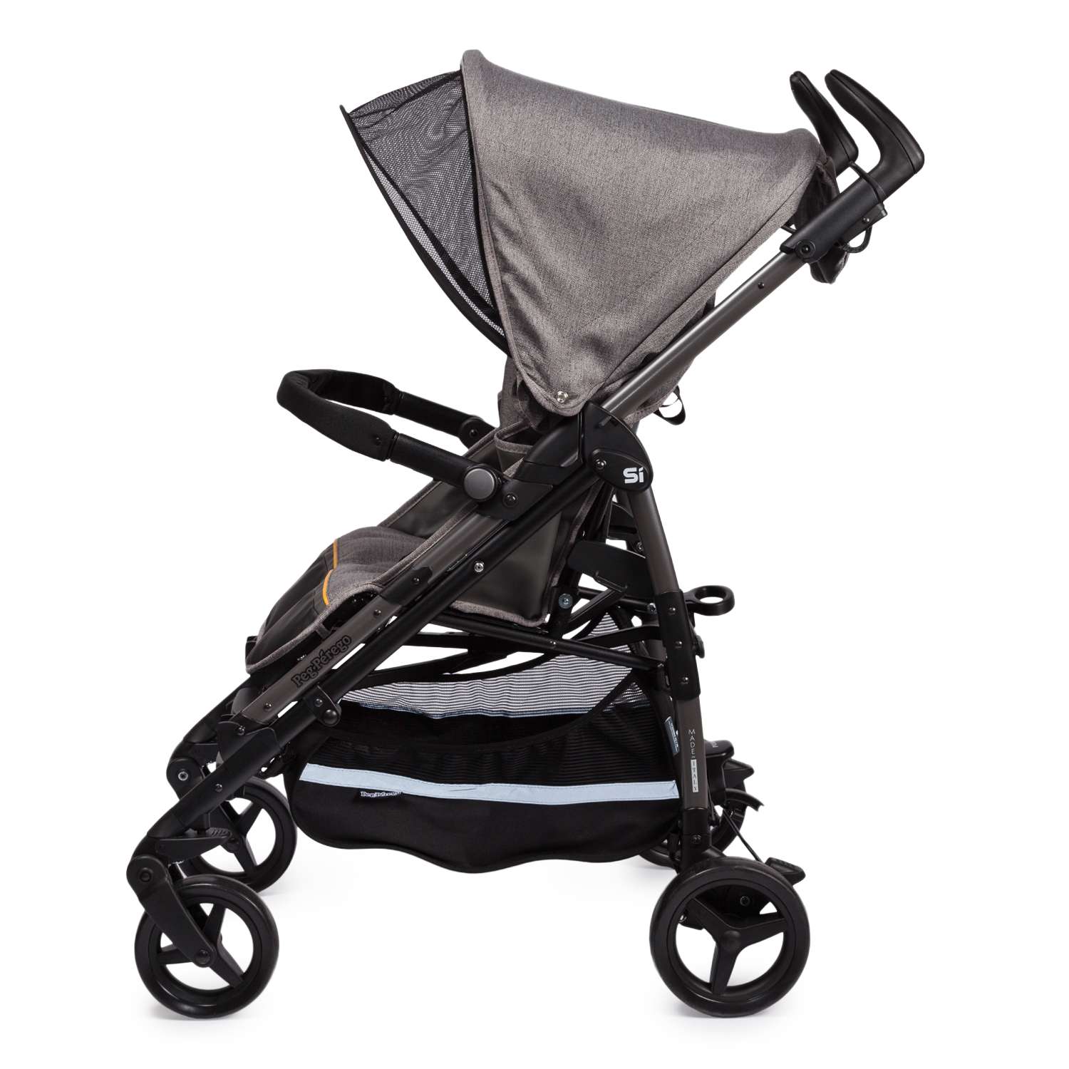 Прогулочная коляска Peg-Perego Si Completo Luxe Grey - фото 7