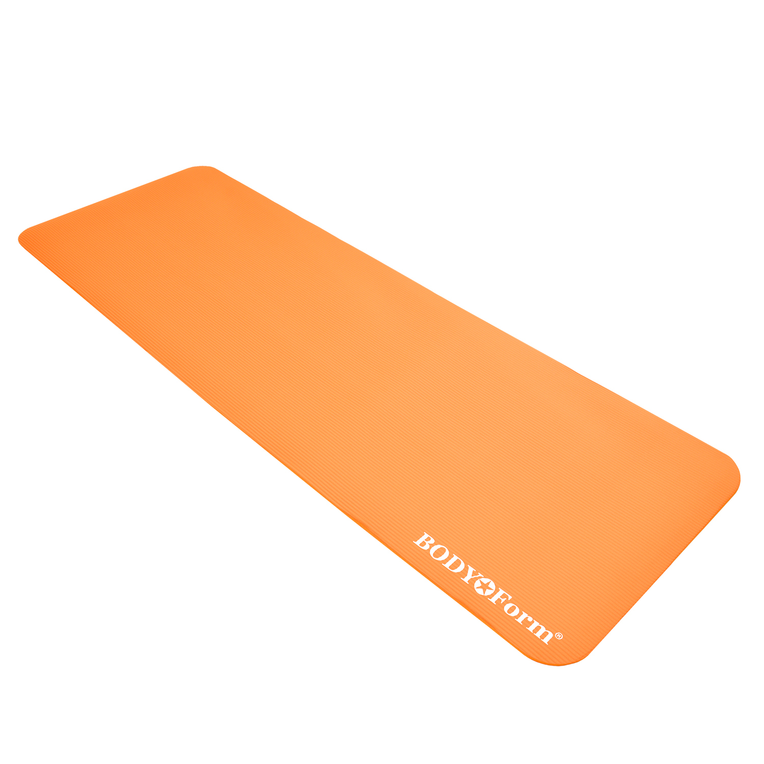 Коврик гимнастический Body Form BF-YM04 183x61x15 mm Оранжевый - фото 3