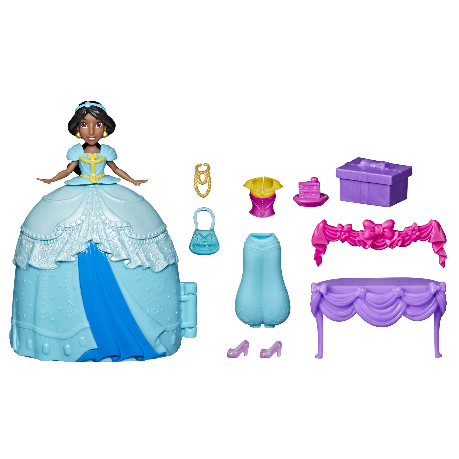 Набор игровой Disney Princess Hasbro Модный сюрприз Жасмин F34685L0 купить  по цене 399 ₽ в интернет-магазине Детский мир