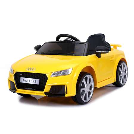 Электромобиль Sima-Land AUDI TT RS окраска желтый