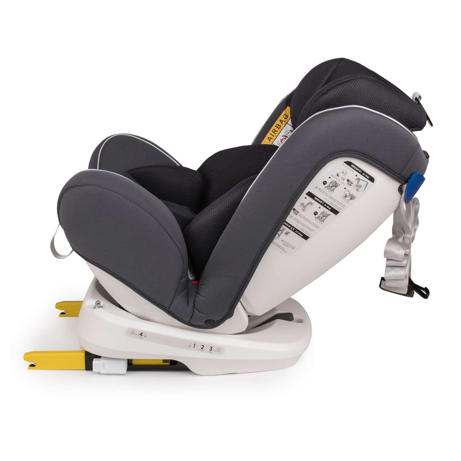 Автокресло группа 0/1/2/3 (до 36 кг) Happy Baby Unix Isofix