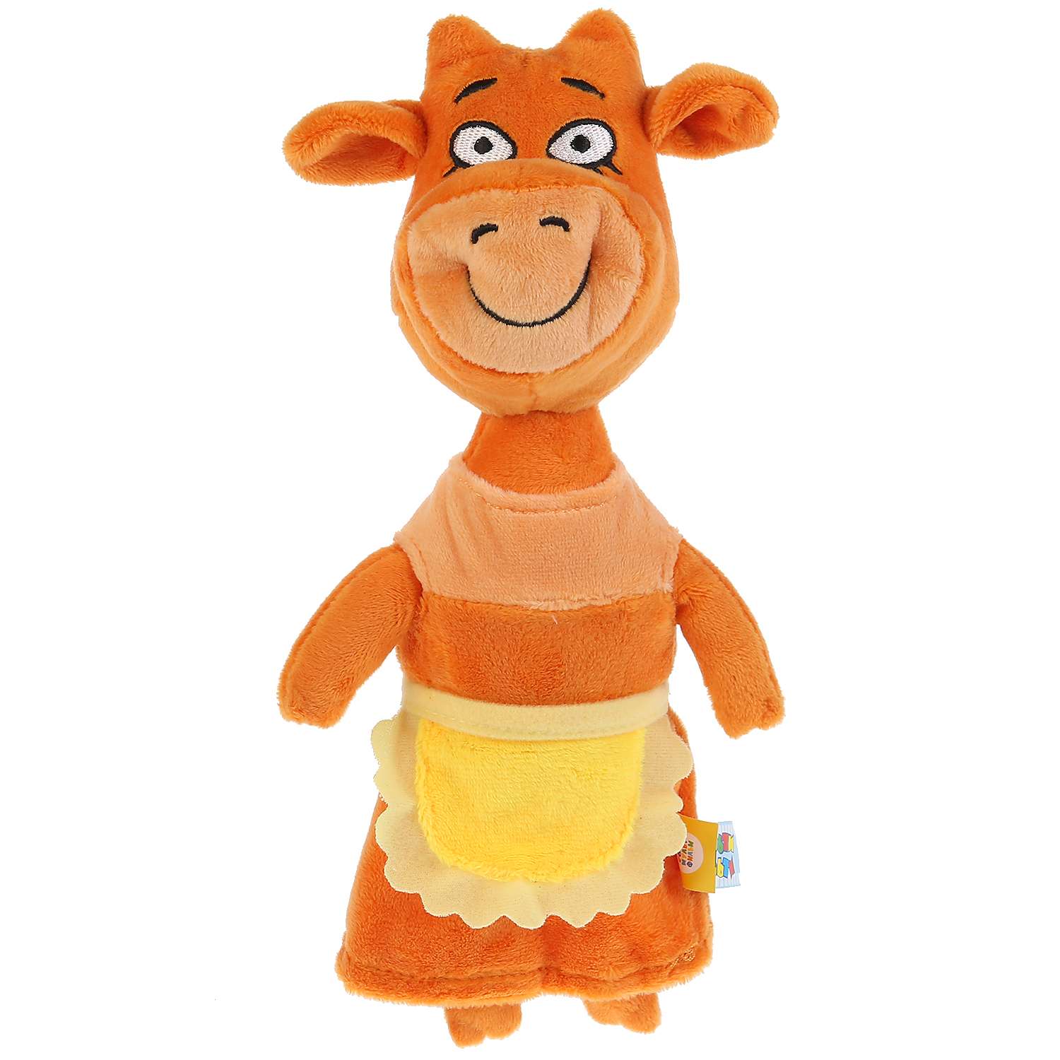 Игрушка мягкая Мульти-Пульти Оранжевая корова Мама 27 см без чипа 292012 - фото 1