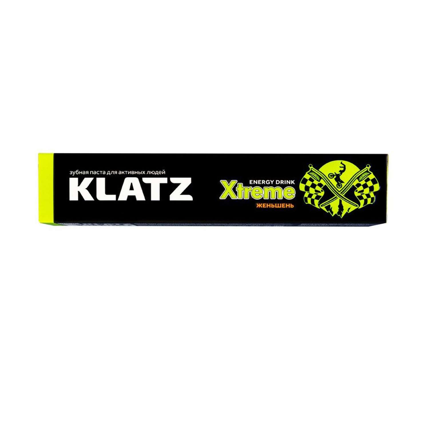 Зубная паста KLATZ для активных людей X-treme Energy drink Женьшень 75мл - фото 4