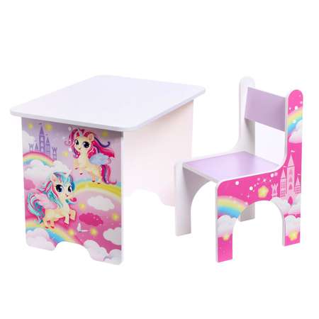 Комплект детской мебели Zabiaka «Пони»