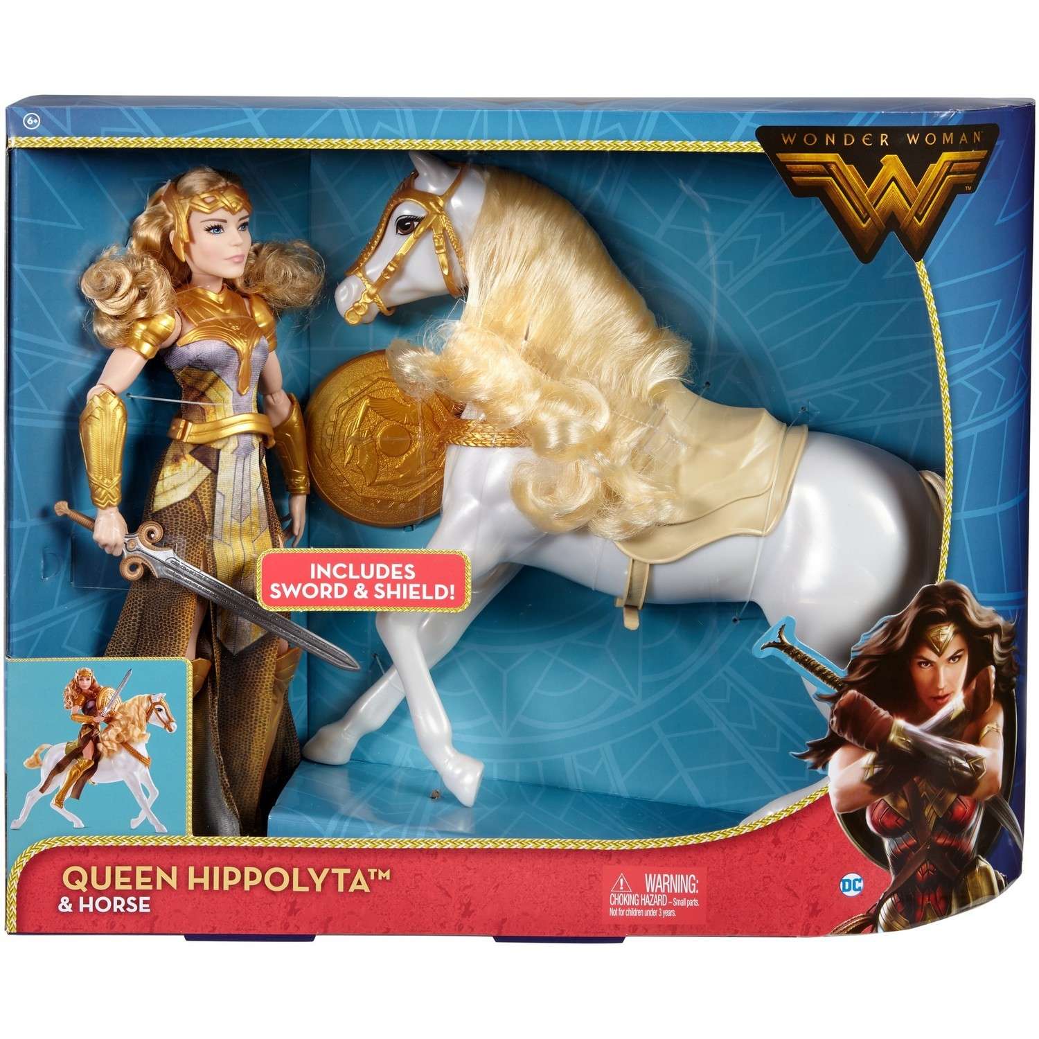Кукла DC Hero Girls Воительница с лошадью в ассортименте FDF43 - фото 12